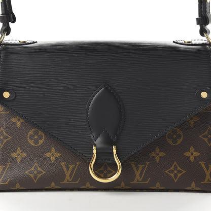 Louis Vuitton Epi Monogram Saint Michel Black 9 of 10