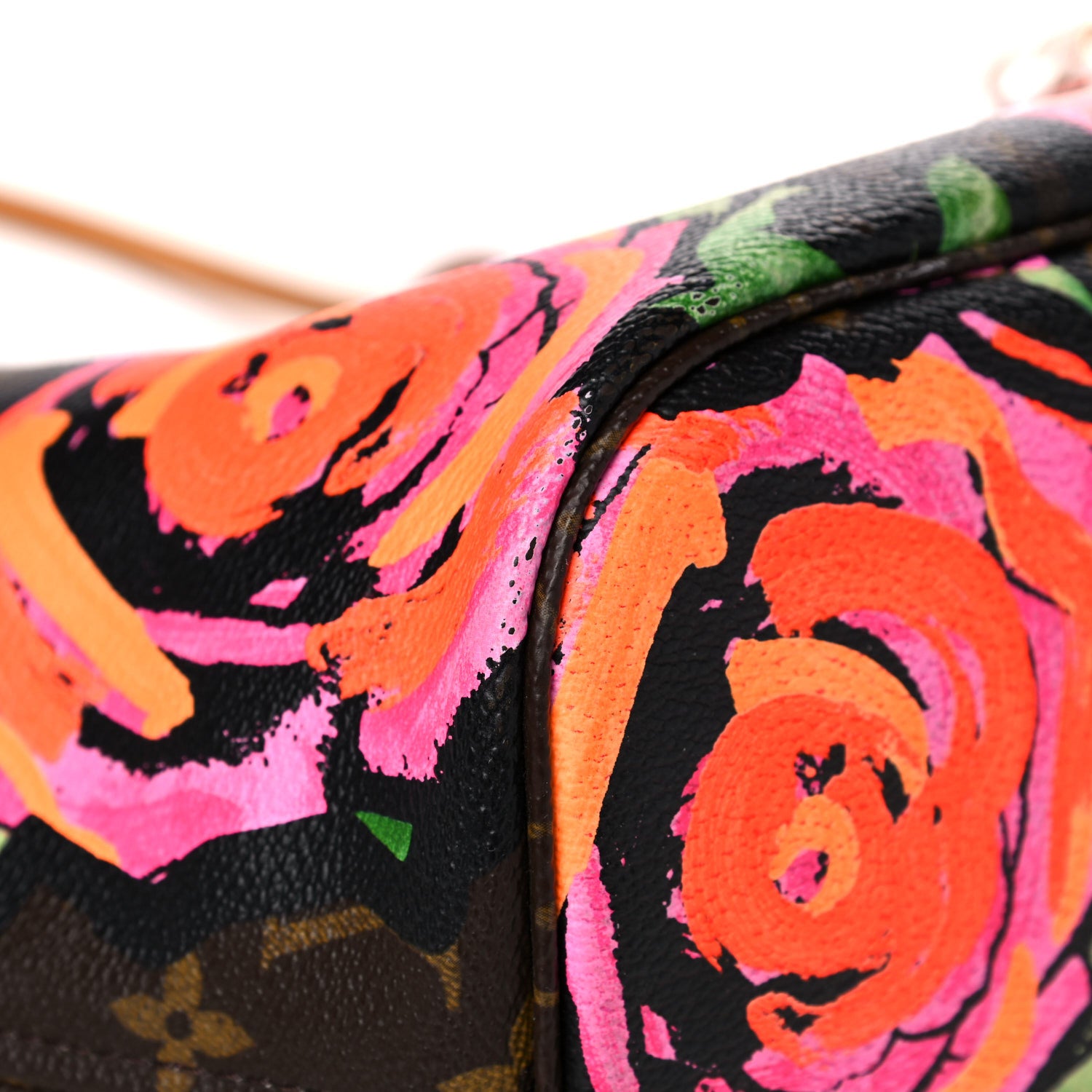 Louis Vuitton Monogram Roses Neverfull MM 9 of 22