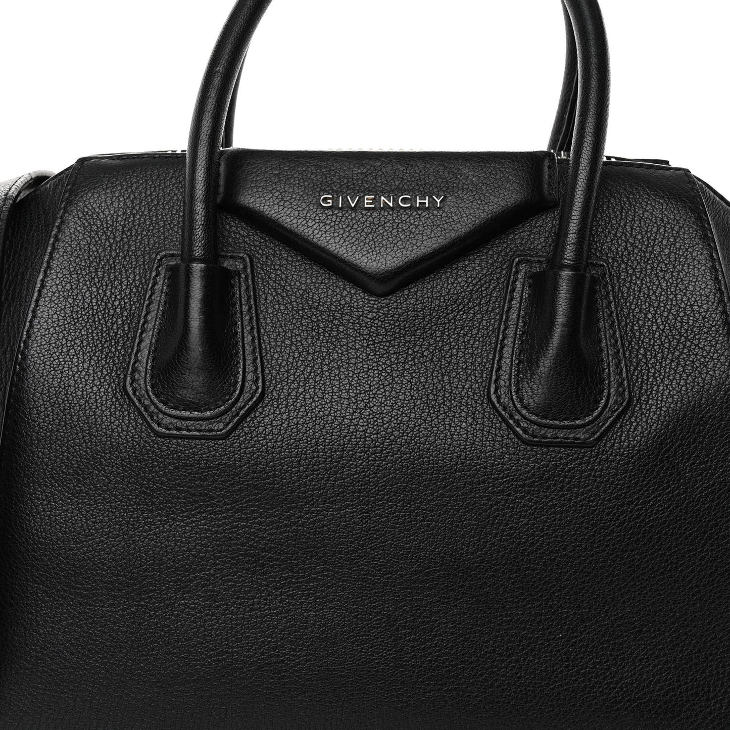 Sugar Goatskin Small Antigona Black