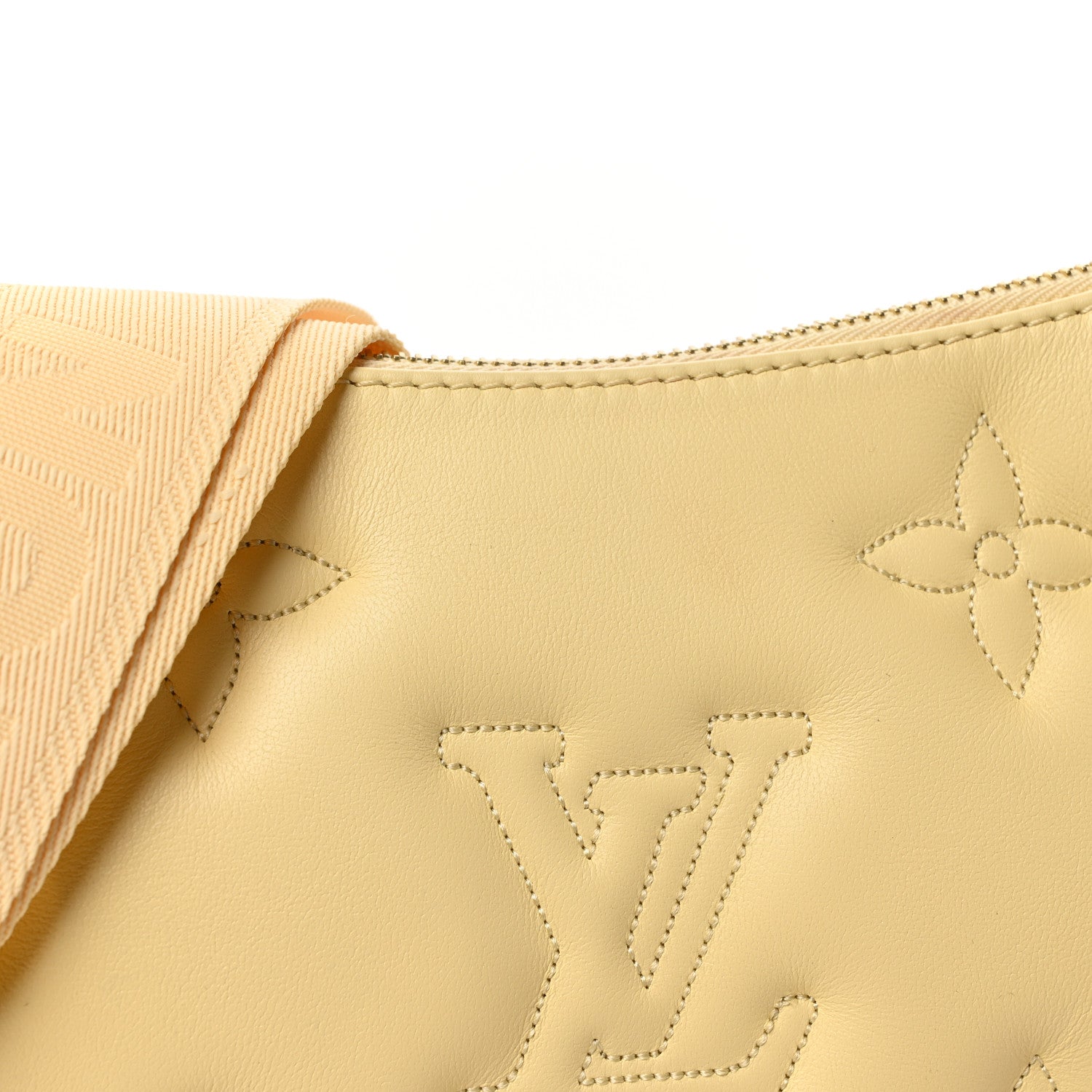 Louis Vuitton Calfskin Bubblegram Over The Moon Banana 7 of 11