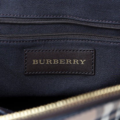 Burberry Haymarket Check Small Orchard Bowling Bag Chocolate 5 of 18