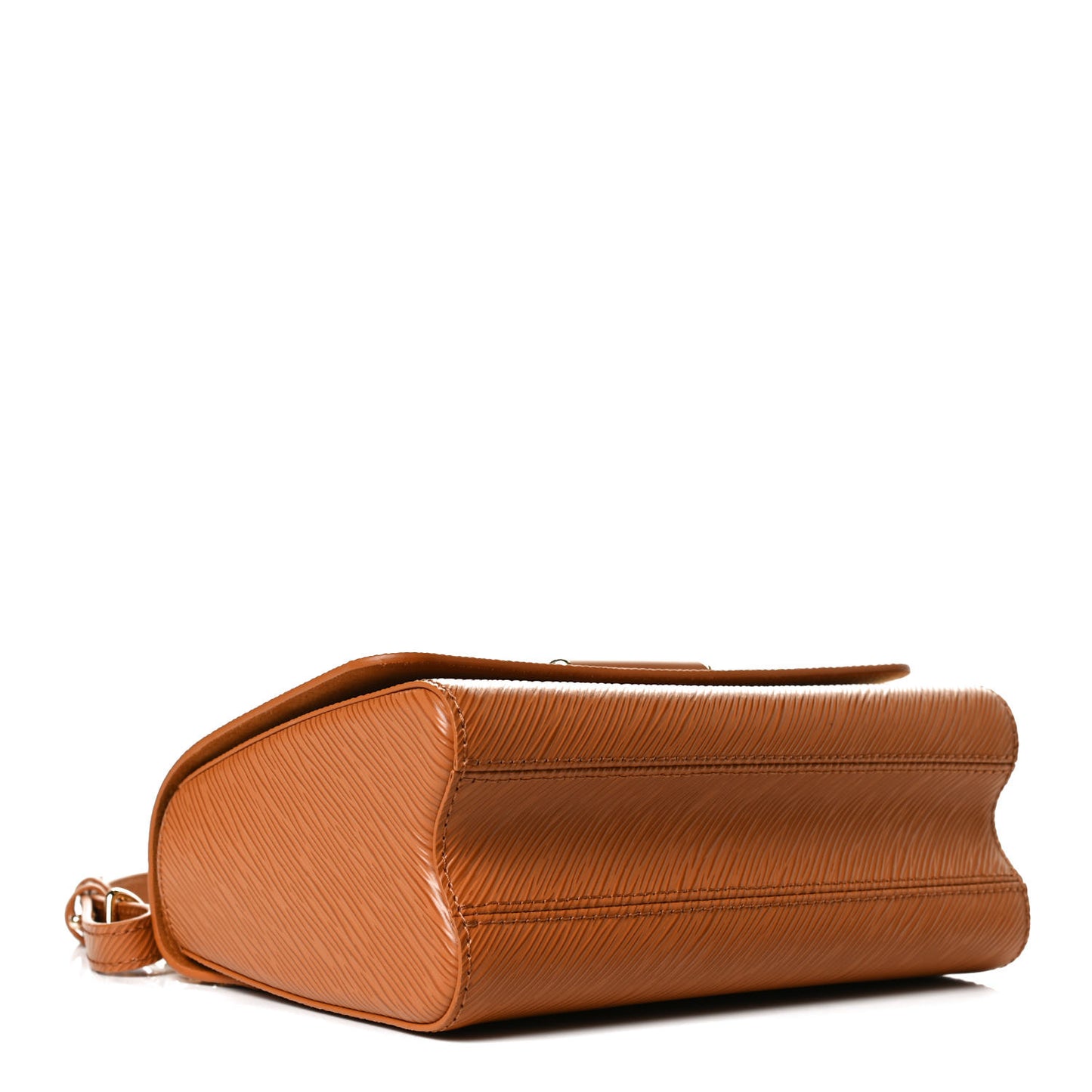Epi Twist Shoulder Bag MM Gold Miel