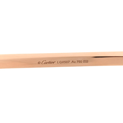 Cartier 18K Pink Gold Love Torque Necklace 3 of 5