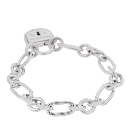 Tiffany Sterling Silver Lock Charm Bracelet 2 of 4