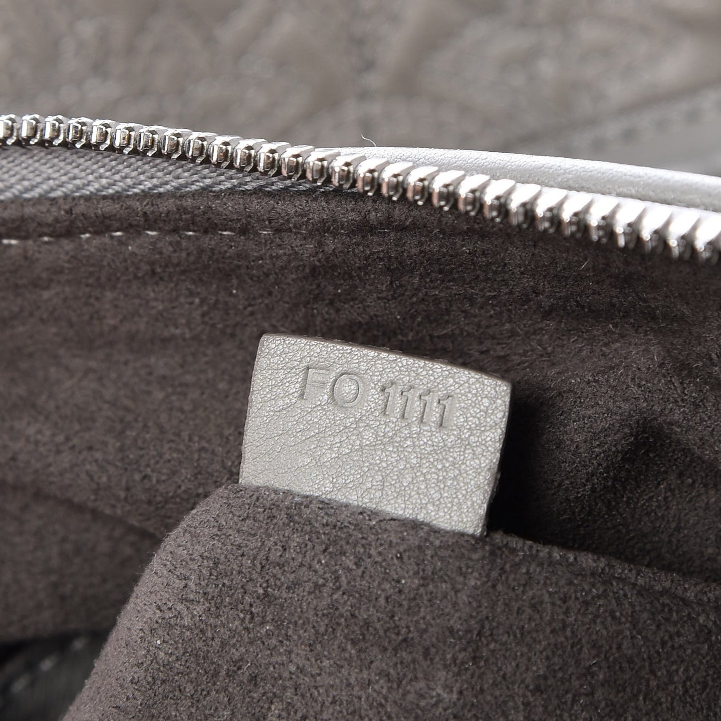 Monogram Lambskin Antheia IXIA PM Gris Clair