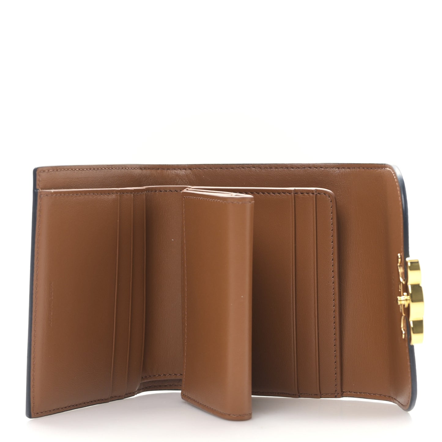 Triomphe Canvas Small Triomphe Wallet Tan