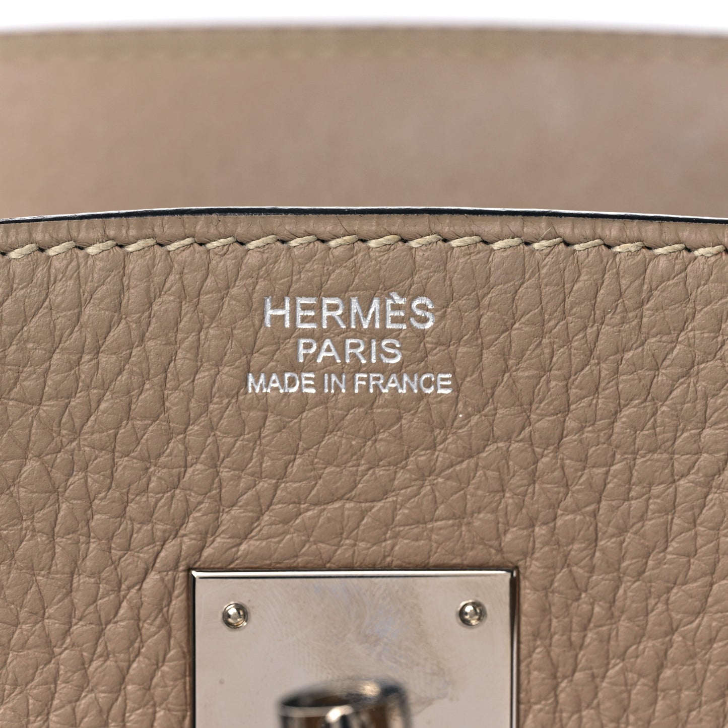Togo Birkin 30 Gris Tourterelle