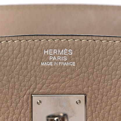 Hermes Togo Birkin 30 Gris Tourterelle 14 of 26