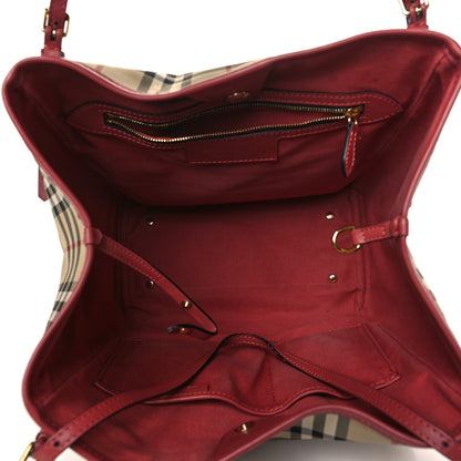 Burberry Horseferry Check Small Canterbury Tote Antique Rose 5 of 9