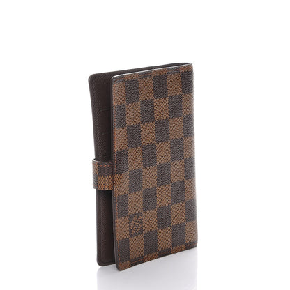 Louis Vuitton Damier Ebene Small Ring Agenda Cover 3 of 6