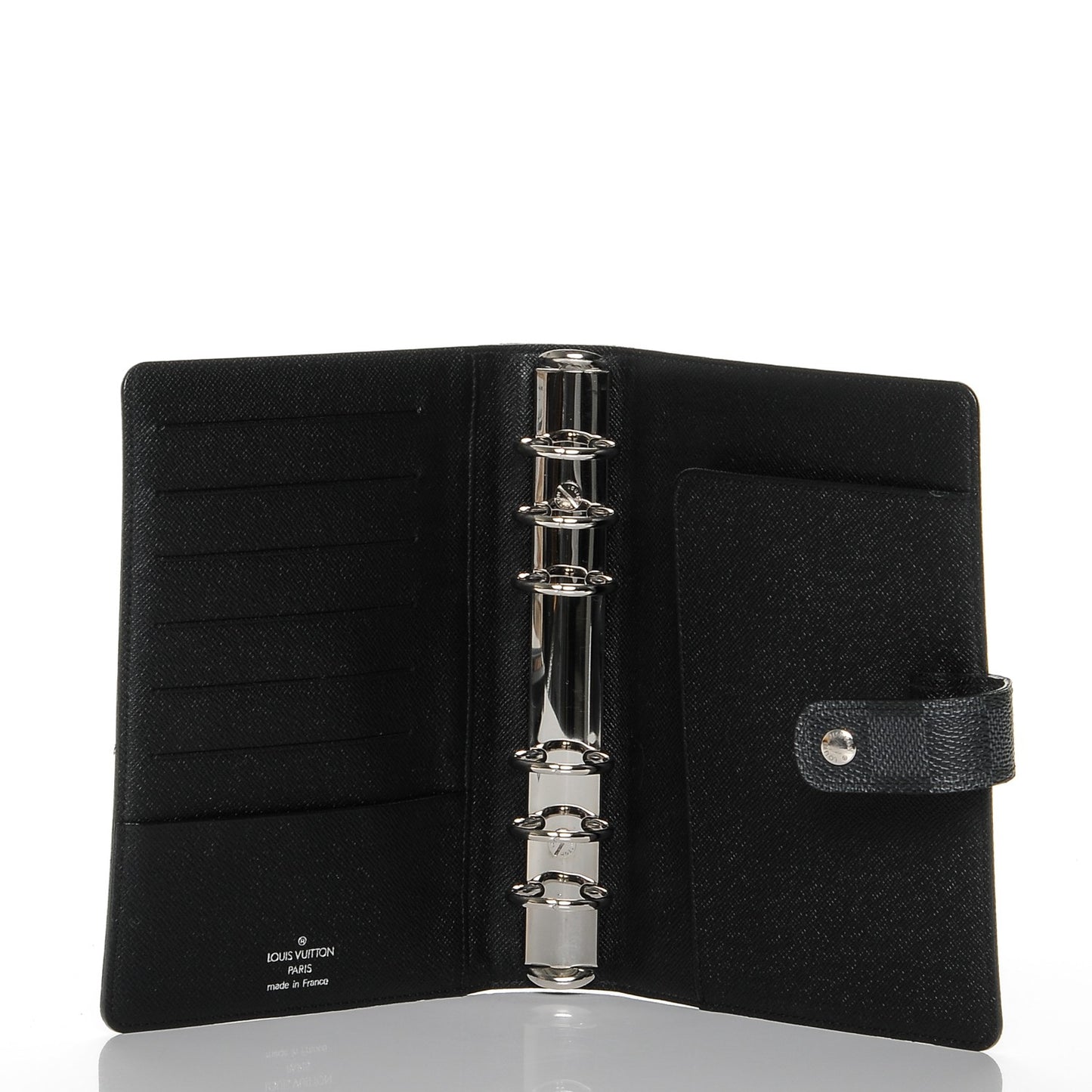 Damier Graphite Medium Ring Agenda Cover