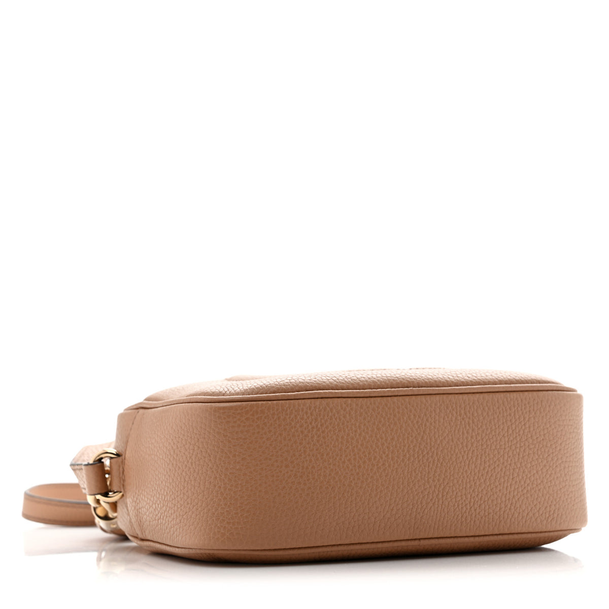Gucci Pebbled Calfskin Small Soho Disco Bag Camelia 4 of 13