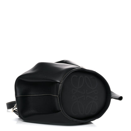 Loewe Calfskin Large Elephant Crossbody Bag Black 4 of 12
