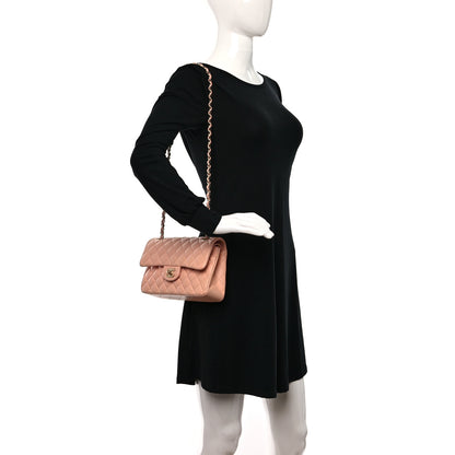 Chanel Lambskin Quilted Small Double Flap Light Pink 2 of 11