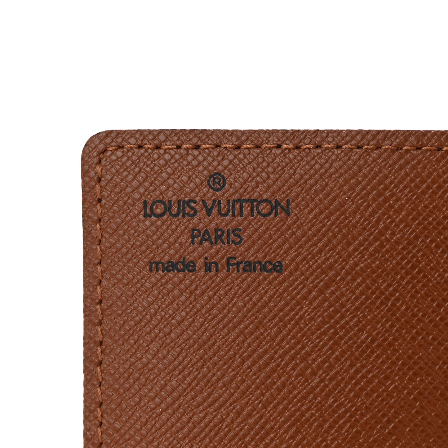 Monogram Credit Card Photo Holder