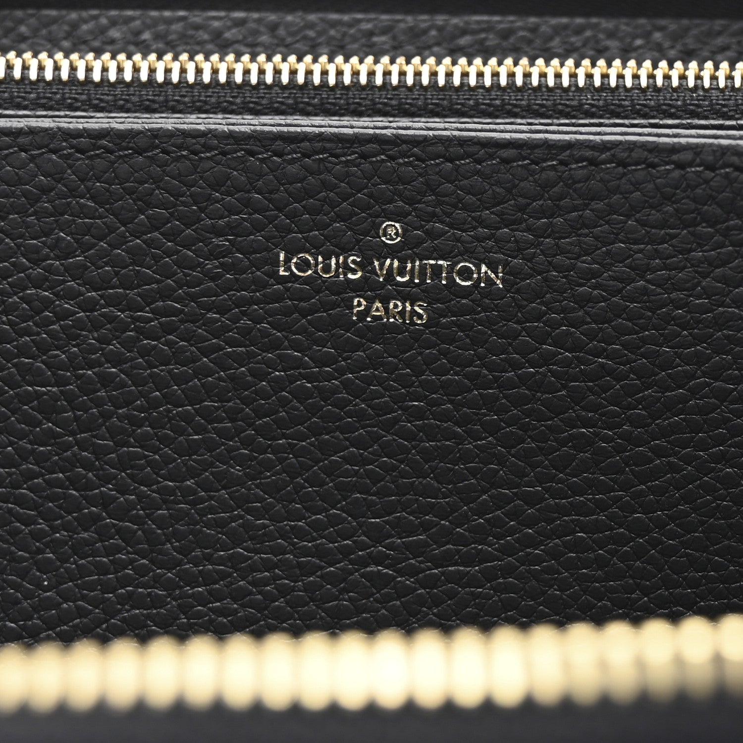 Louis Vuitton Empreinte Zippy Wallet Black 6 of 6