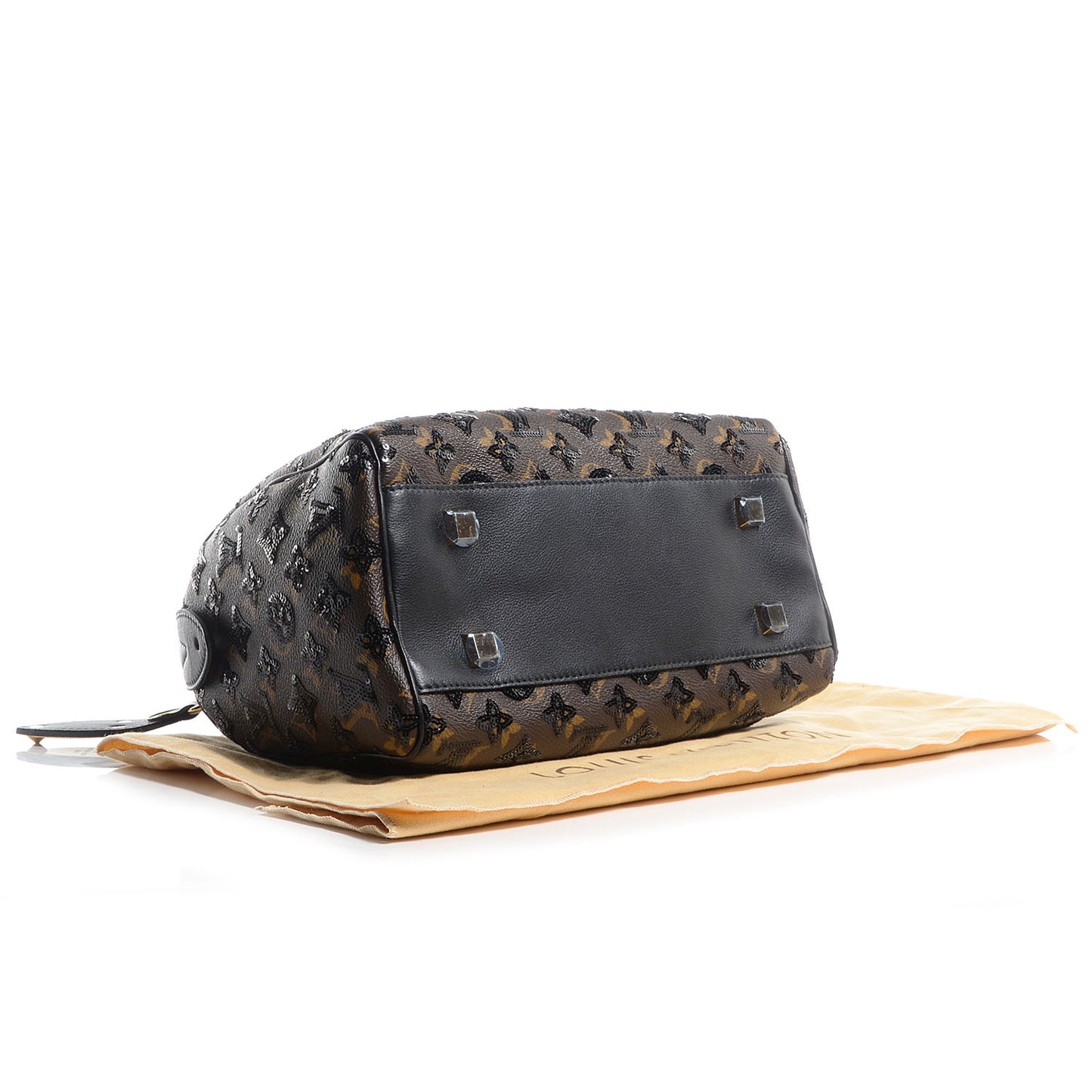 Monogram Sequins Eclipse Speedy 28 Black