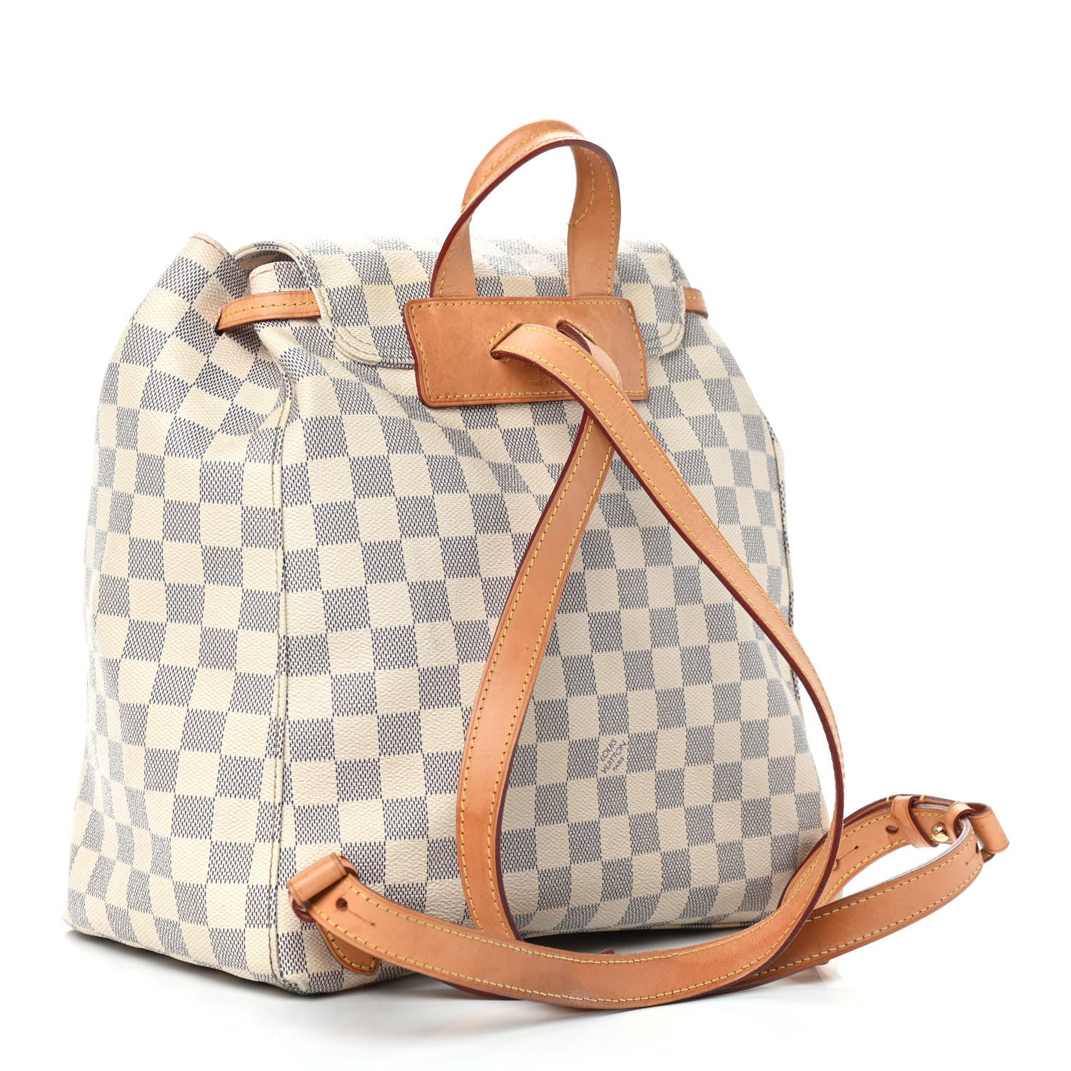 Louis Vuitton Damier Azur Sperone Backpack 2 of 12