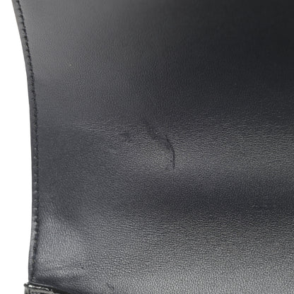 Christian Dior Metallic Patent Micro-Cannage Medium Diorama Flap Bag Onyx Black 11 of 11