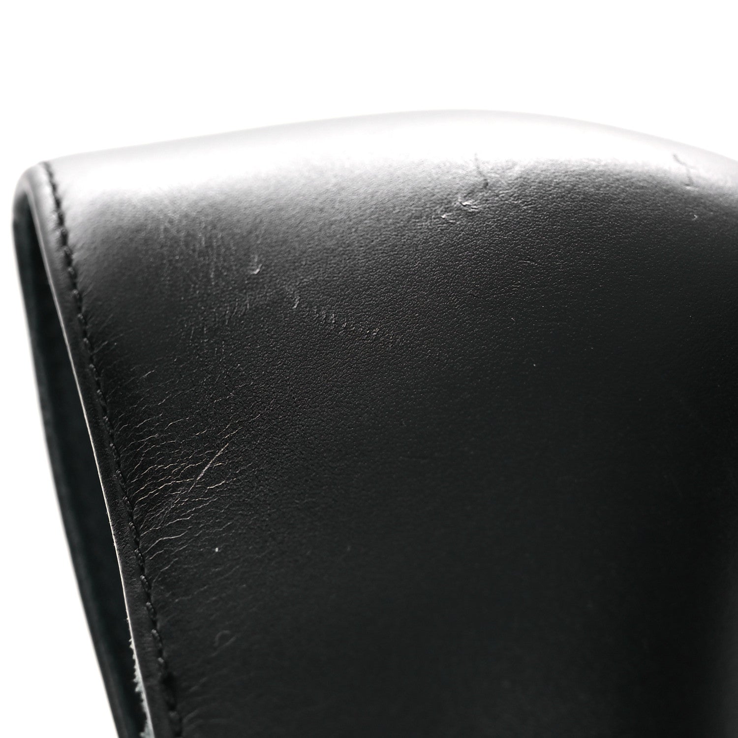 Chanel Lambskin Patent Cap Toe CC Pumps 37 Black 10 of 13