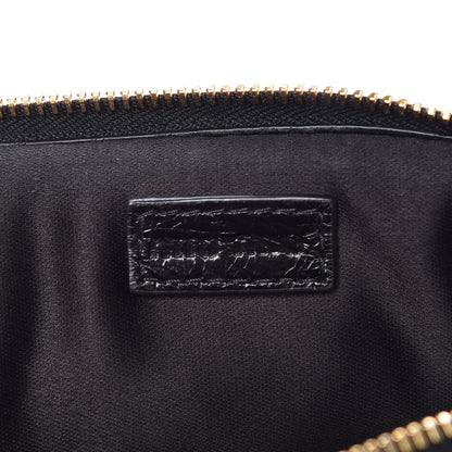 Miu Miu Vitello Lux Matelasse Double Zip Chain Shoulder Bag Black 8 of 11