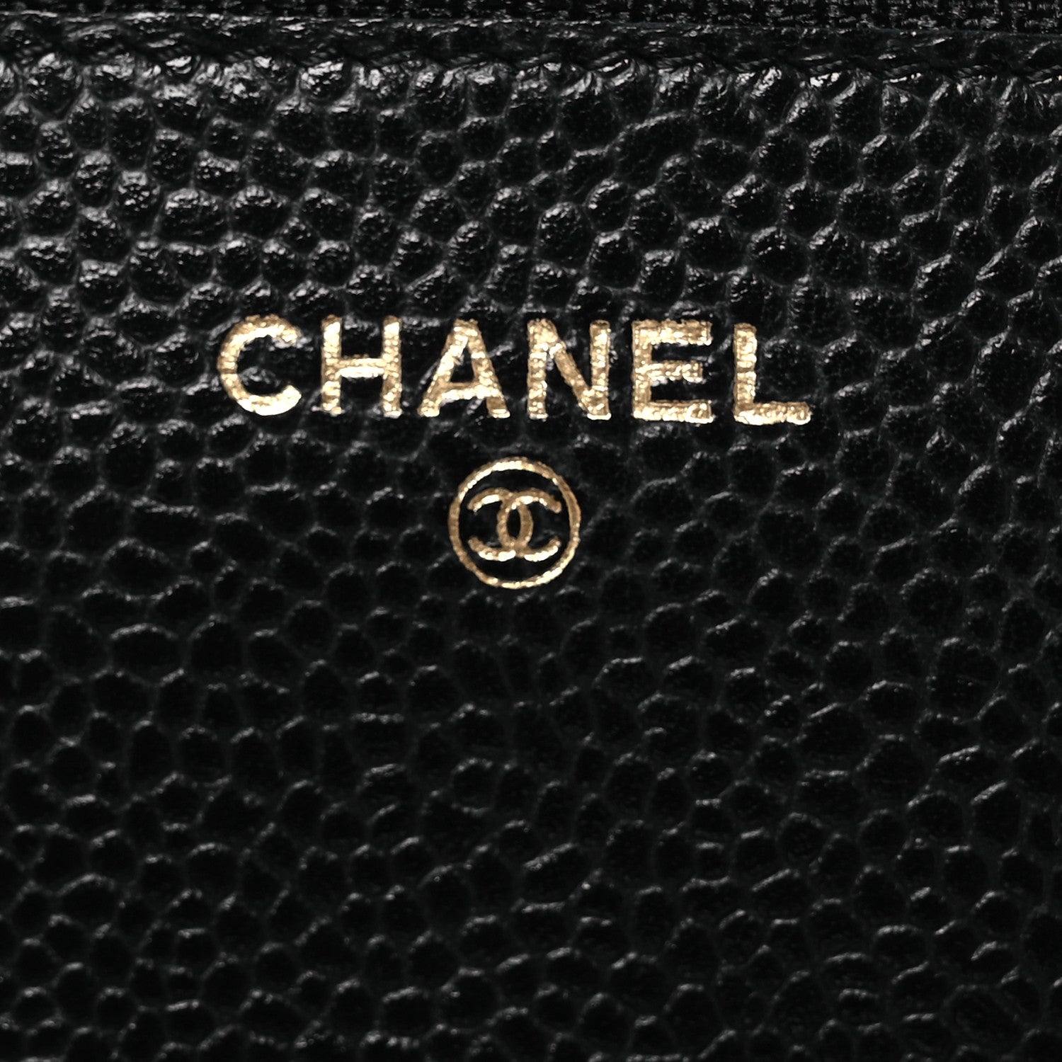 Chanel Caviar Quilted Wallet on Chain WOC Black 9 of 19