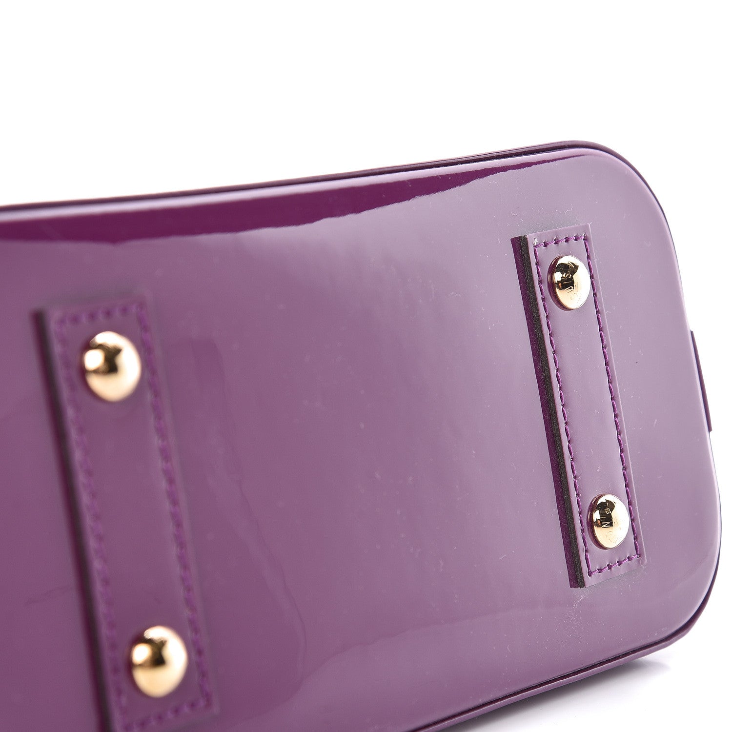 Louis Vuitton Vernis Alma BB Amethyste 9 of 14