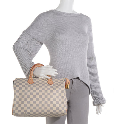 Louis Vuitton Damier Azur Speedy 30 2 of 7