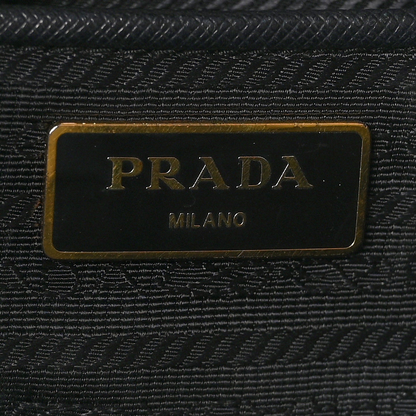 Saffiano Lux Large Tote Black