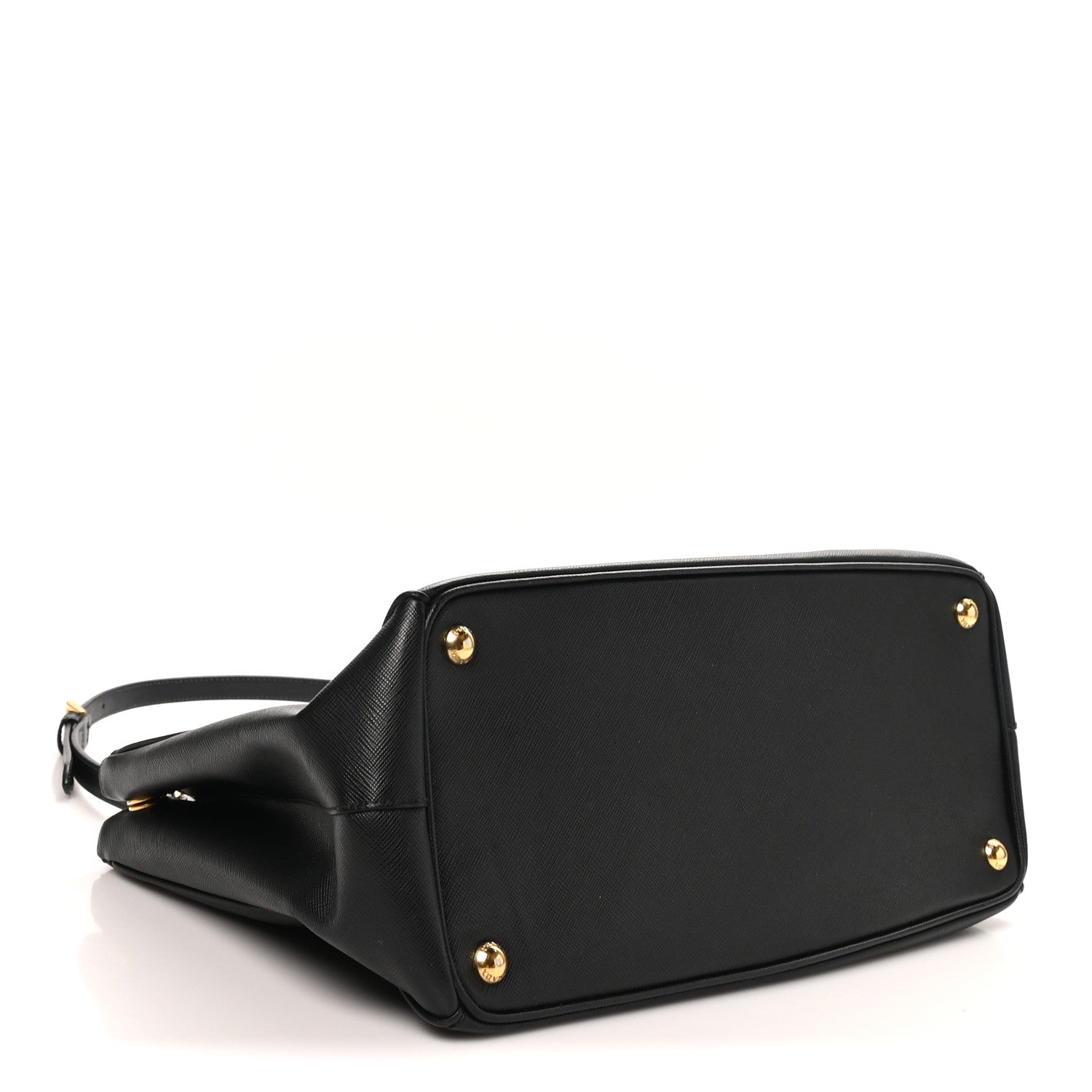 Prada Saffiano Lux Medium Galleria Double Zip Tote Black 4 of 9
