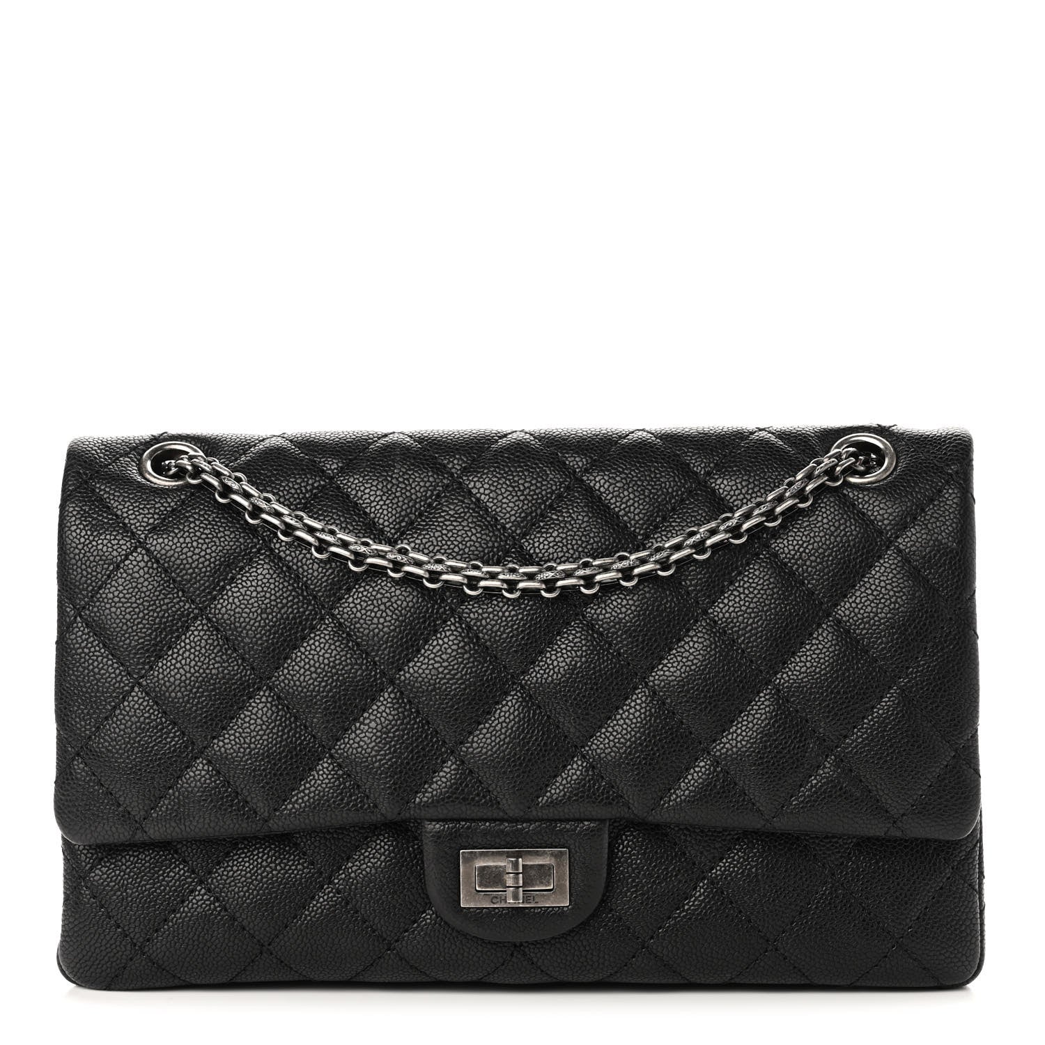 Chanel Caviar Quilted 2.55 Reissue 226 Flap Black 1 of 11