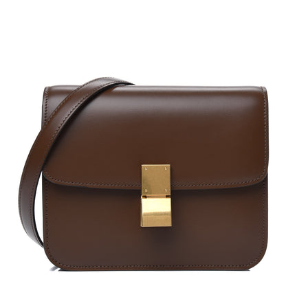Celine Box Calfskin Teen Classic Box Flap Bag Camel 1 of 12
