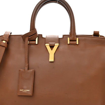 Saint Laurent Calfskin Small Classic Y Cabas Cognac 7 of 18
