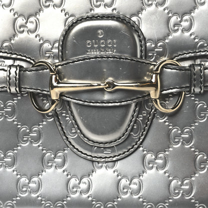 Gucci Shine Guccissima Medium Emily Chain Shoulder Bag Sasso 8 of 10