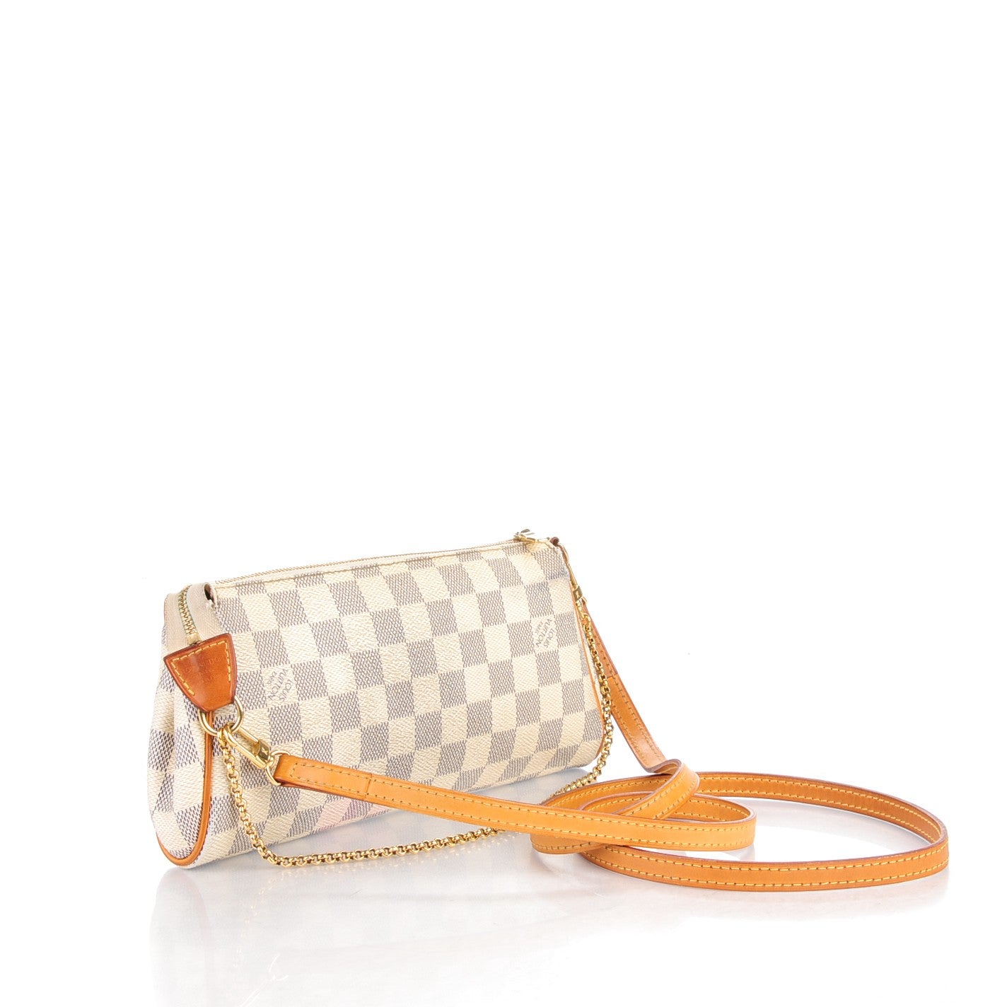 Louis Vuitton Damier Azur Eva Clutch 3 of 12