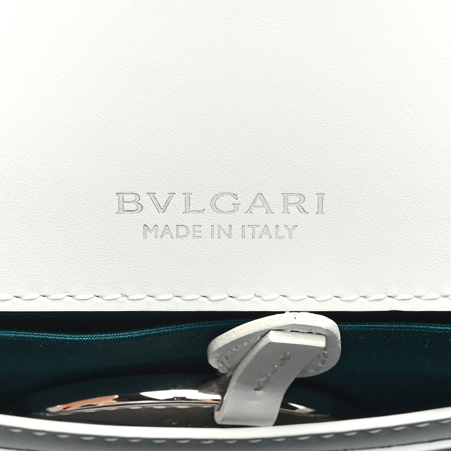 Calfskin Serpenti Forever East West Shoulder Bag Opal Grey