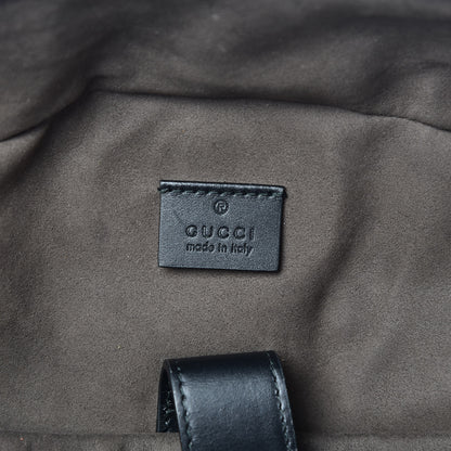 Gucci GG Supreme Monogram Medium Backpack Black 6 of 9