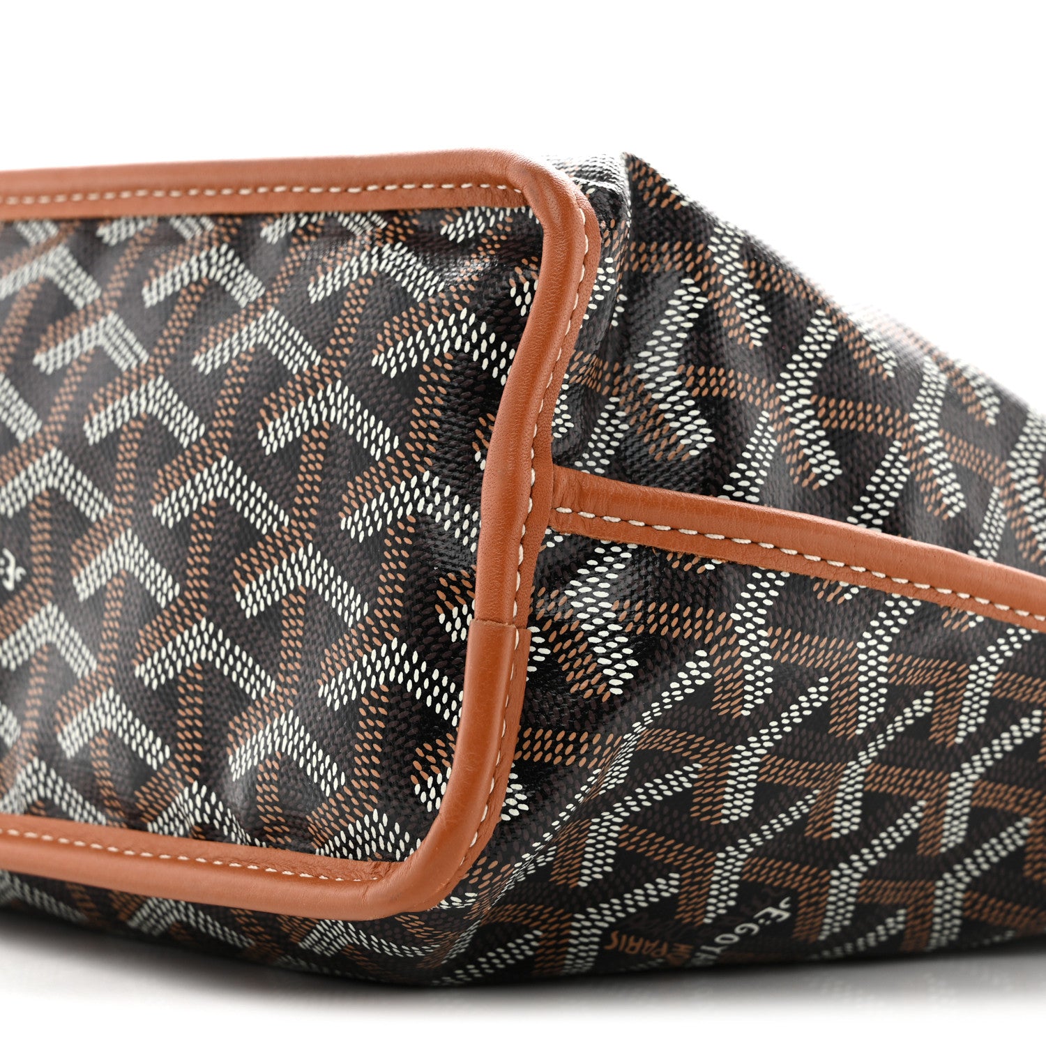 Goyard Goyardine Reversible Mini Anjou Black Gold 16 of 20