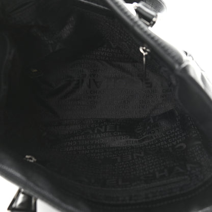 Chanel Caviar Square Stitched Tote Black 5 of 11