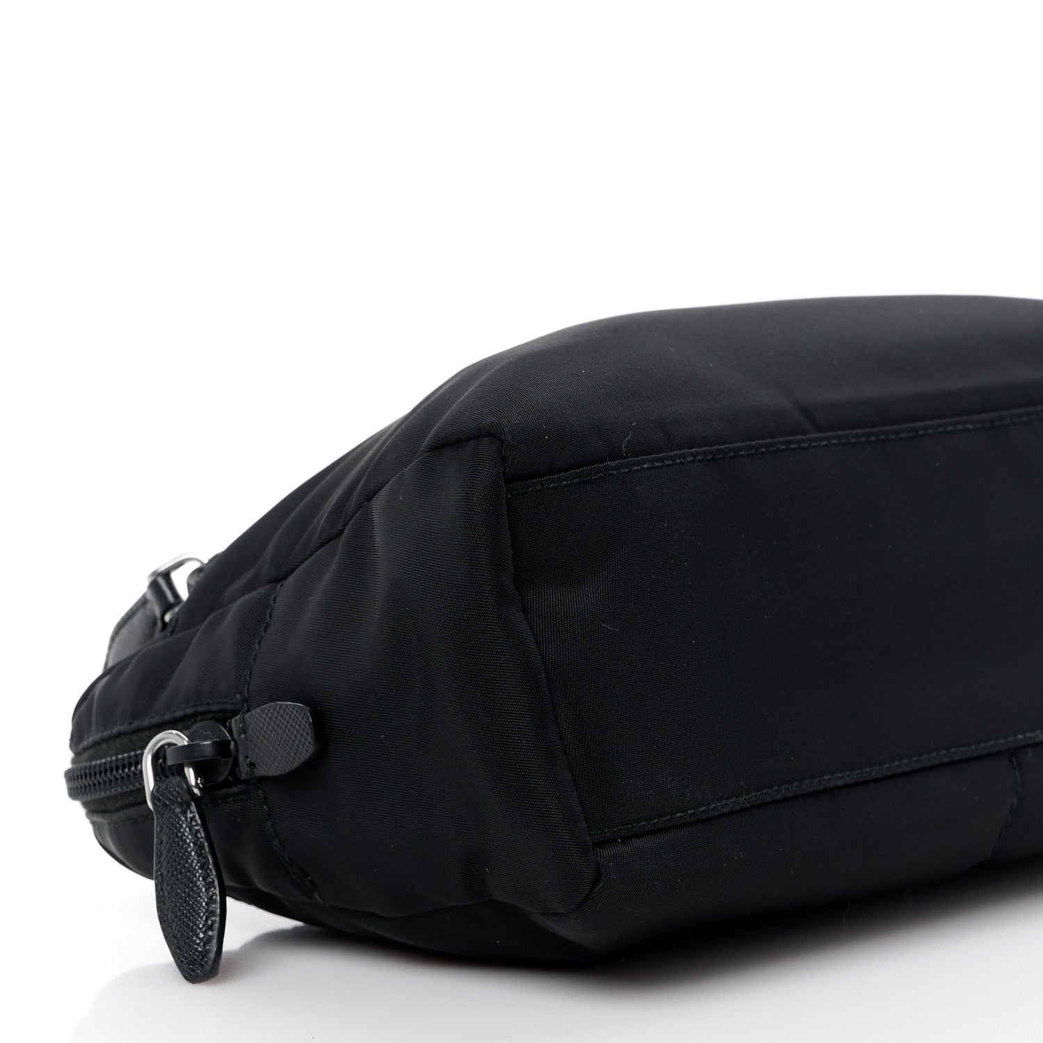 Prada Tessuto Nylon Pouch Black 10 of 12