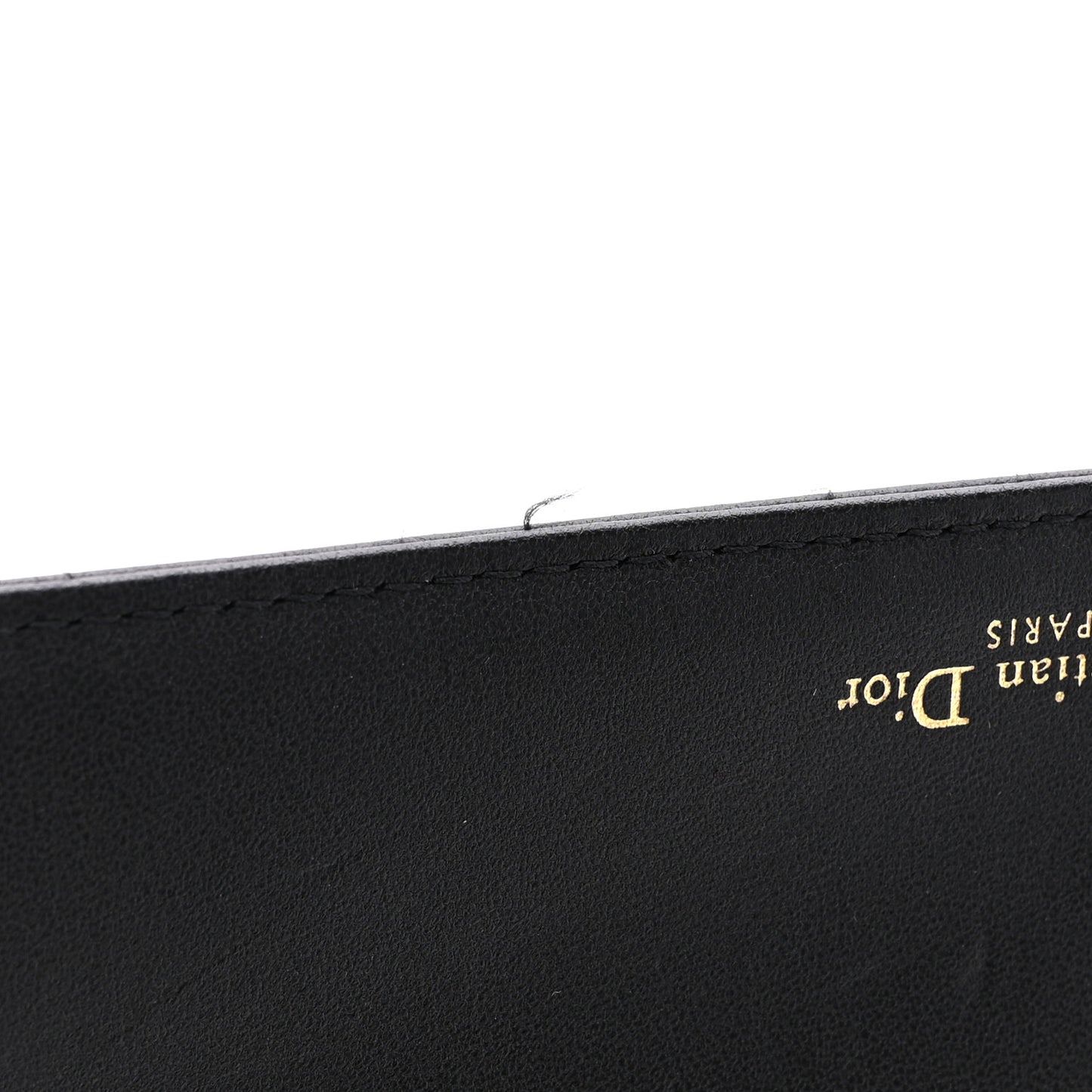 Lambskin Cannage Lady Dior Pouch Black