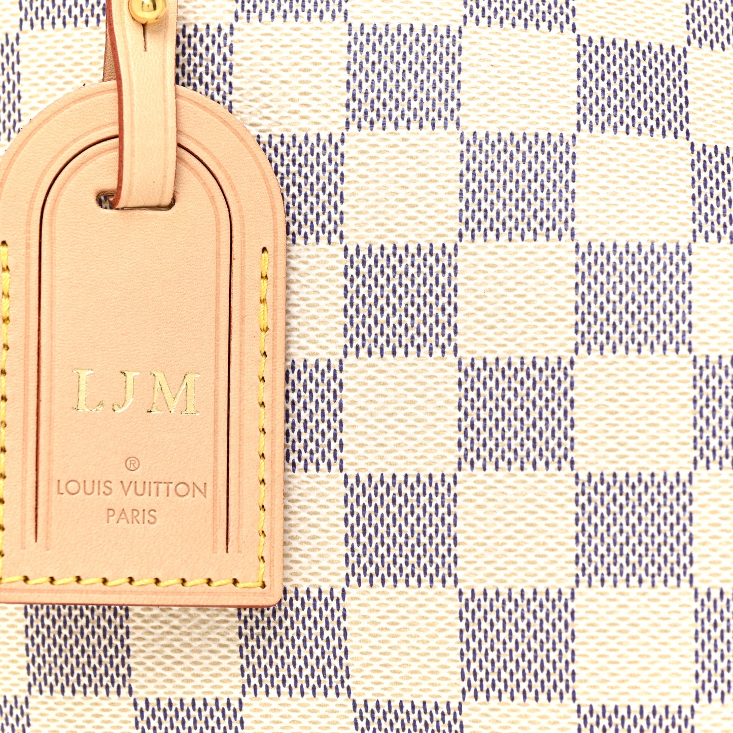 Damier Azur Graceful MM Rose Ballerine