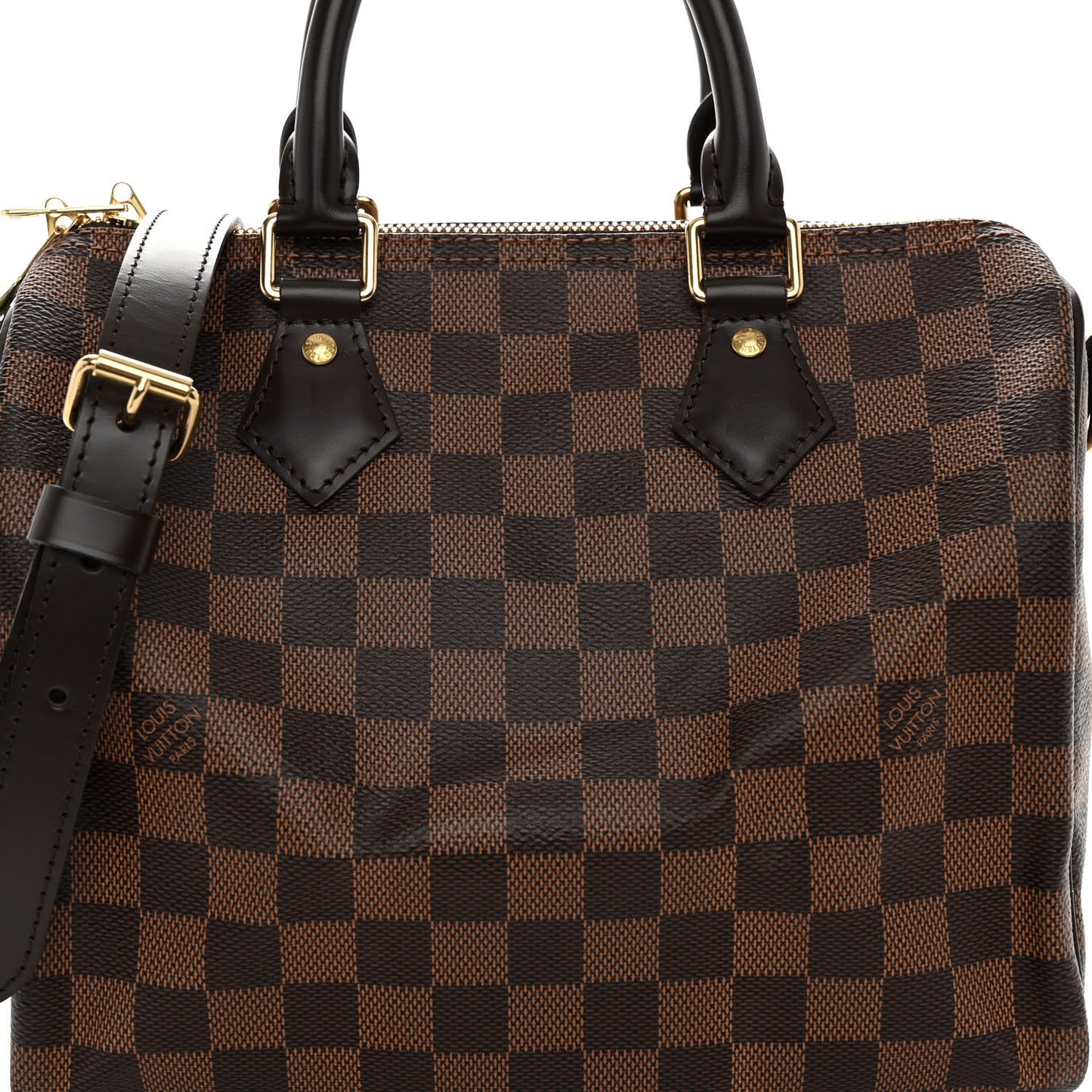 Damier Ebene Speedy Bandouliere 25