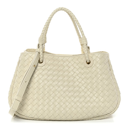 Bottega Veneta Nappa Intrecciato Basket Bag Sea Salt 1 of 11