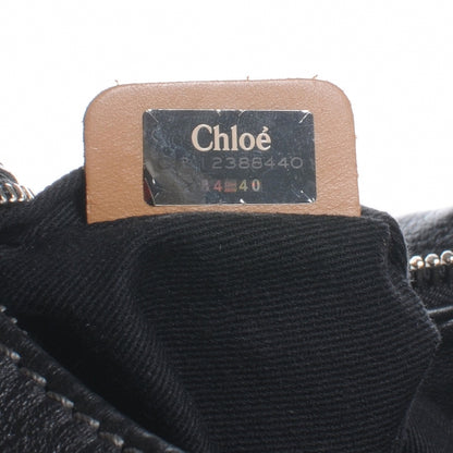 Chloe Leather Paddington Tote Black 5 of 8