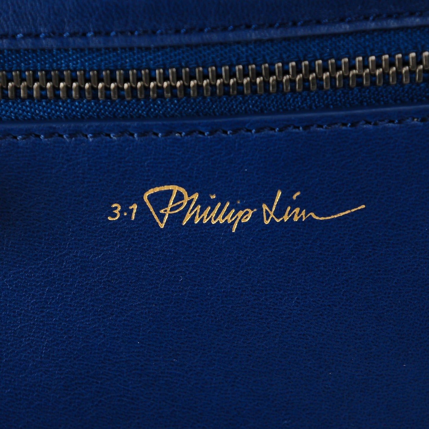 3.1 Smooth Calfskin Large Soleil Bucket Bag Midnight Blue