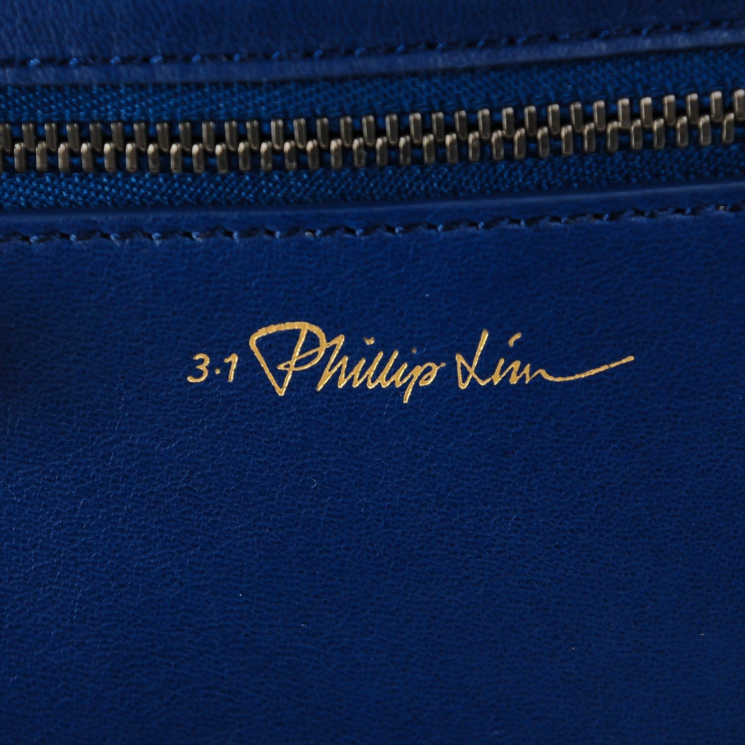 3.1 Phillip Lim 3.1 Smooth Calfskin Large Soleil Bucket Bag Midnight Blue 7 of 9