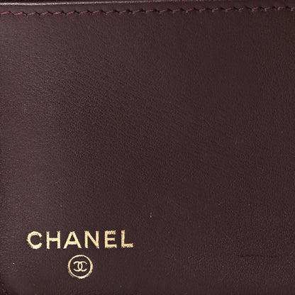 Chanel Caviar Quilted Zip Around Notebook Agenda Cover Black 6 of 10