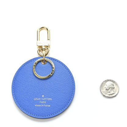 Louis Vuitton Monogram 2019 Christmas Animation Venice Bag Charm Key Ring Blue 2 of 3