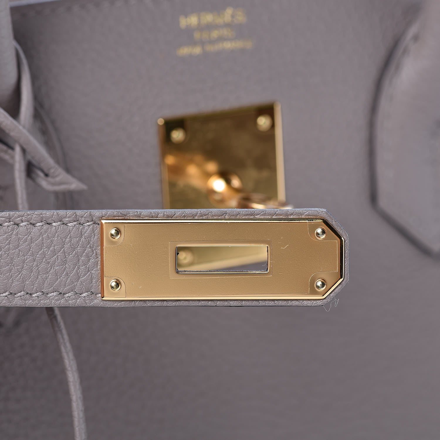 Hermes Togo Birkin 30 Gris Asphalte 21 of 32